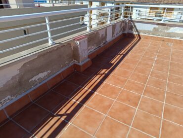 rehabilitacion terraza calafell