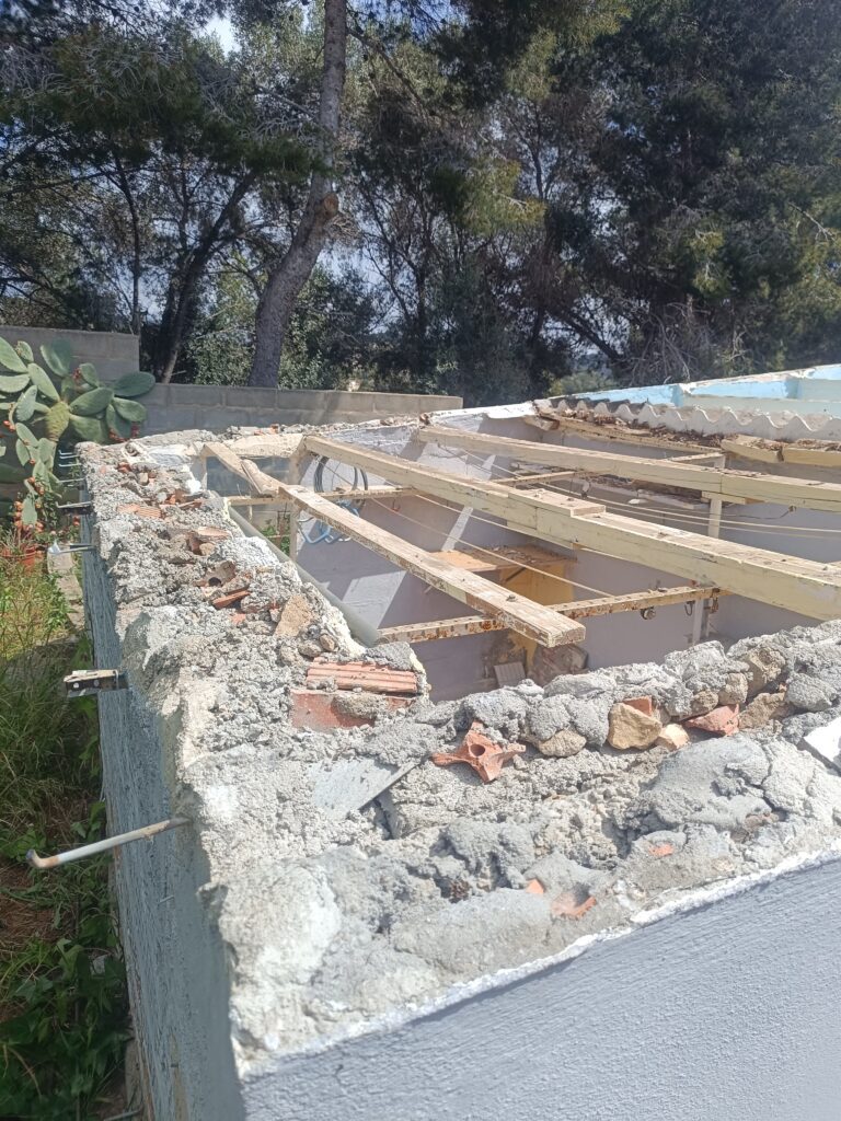 retirada techo amianto vendrell